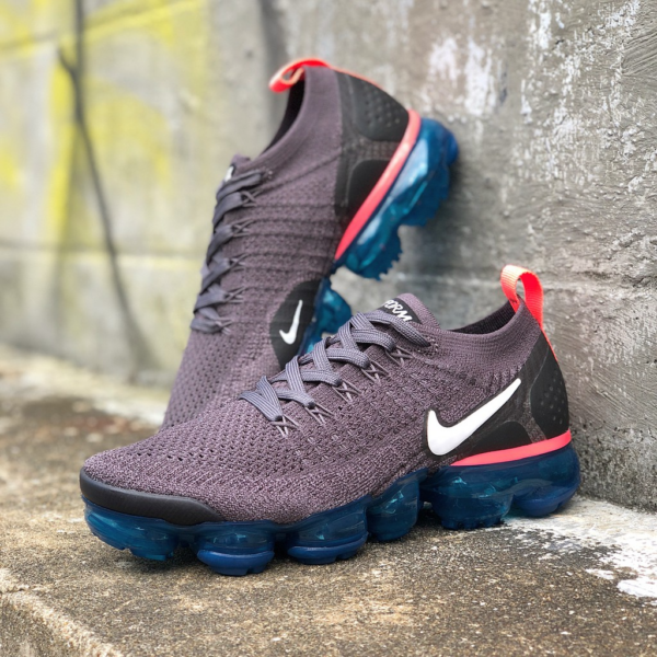 Giày Nike Wmns Air VaporMax 2 Flyknit 'Thunder Grey' 942843-009 - Ảnh 4