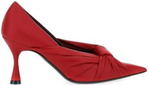 Giày Balenciaga Drapy Pumps In Red 617578 WA2M0 6511