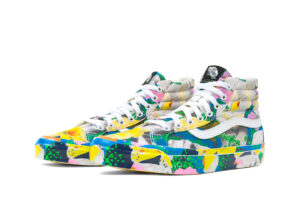 Alternative view of Giày Kenzo x Vans OG Sk8-Hi LX "Floral Yellow" VN0A4BVB01H