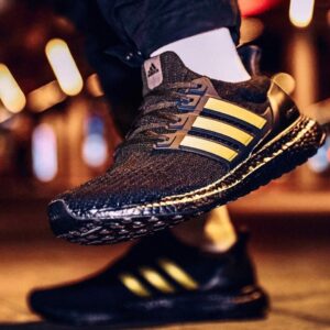 Alternative view of Giày Adidas Ultra Boost DNA 'Black Gold' FU7437