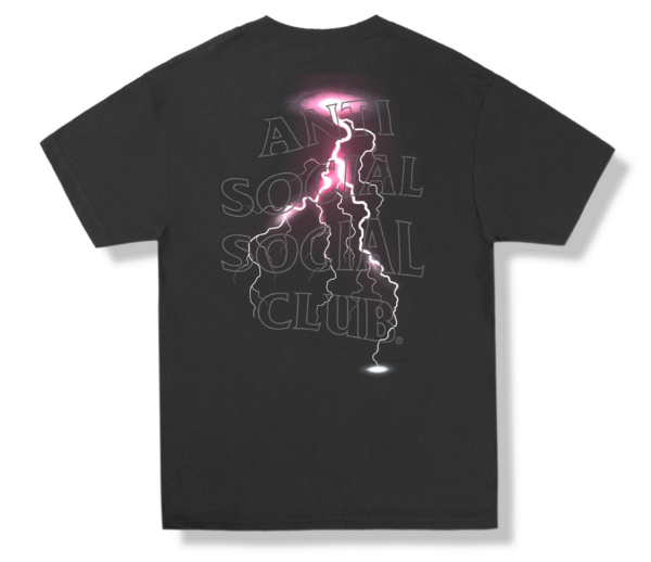 Áo Anti Social Social Club Save Your Tears Thunder Tee Black - Ảnh 2