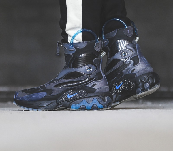 Giày Nike Undercover x React Boot 'Black' CJ6971-001 - Ảnh 4