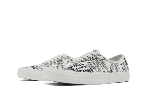 Giày Vans Authentic Comme des Garcons White (Japan) VN0A33TAKXY - Ảnh 5