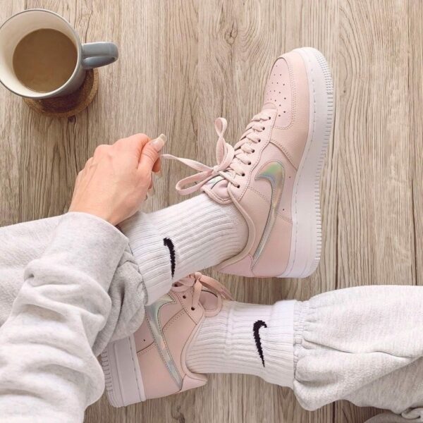 Giày Nike Air Force 1 Low 'Pink Iridescent' CJ1646-600 - Ảnh 4