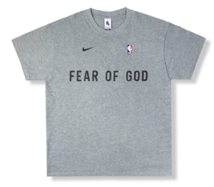 Áo Nike X Fear Of God x NBA NRG Tee Grey  CU4699 063