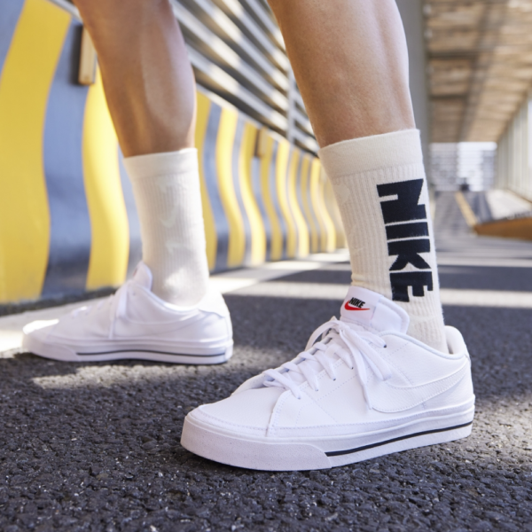 Giày Nike Court Legacy Next Nature 'White Black' DH3162-101 - Ảnh 2