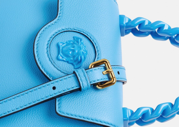 Túi Versace La Medusa Mini DV BLue 1003016-DVIT2T-1U38V - Ảnh 5