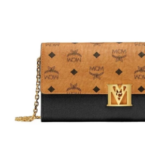 Alternative view of Túi MCM Mena Crossbody Wallet in Visetos Leather Block MYLAALM03BK001