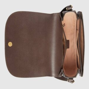 Alternative view of Túi Gucci GG Supreme Ophidia Small Beige Ebony Shoulder Bag 601044 96IWB 8745