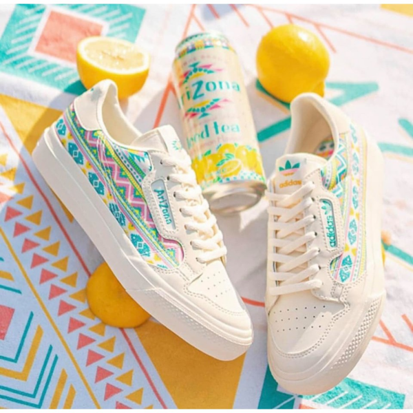 Giày Adidas Arizona x Continental Vulc J 'Iced Tea With Lemon Flavor' EF9074 - Ảnh 7