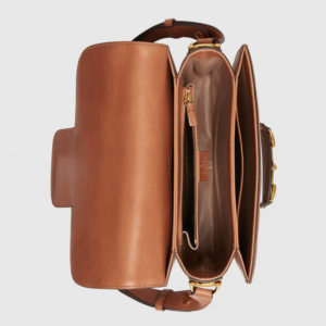 Alternative view of Túi Gucci Horsebit 1955 Small Blue And Red GG Wool Fabric 602204-HS3LG-8703