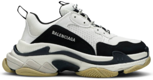 Giày Balenciaga Triple S Sneaker White Black 536737-W09OM-9058