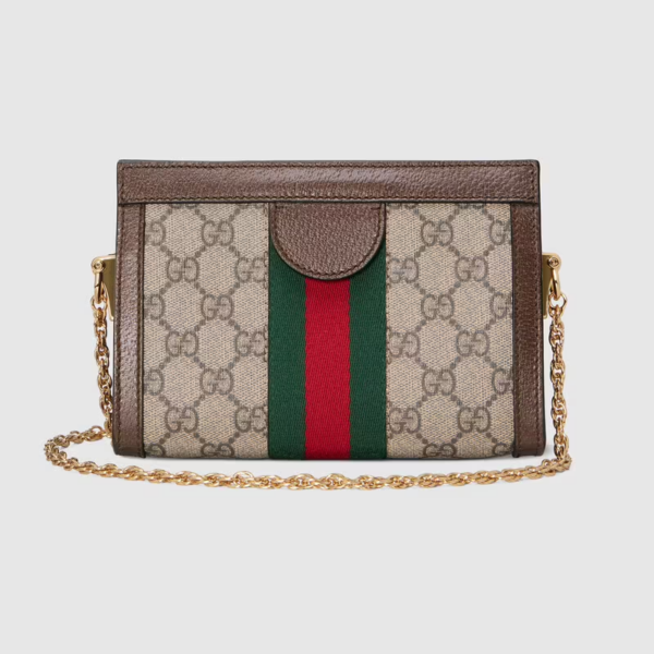 Túi Gucci Ophidia Mini Shoulder Beige 602676-K05NB-8745 - Ảnh 3