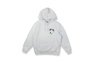 Alternative view of Áo Stussy Spychedelic Hood Ash Heather 32916952252512