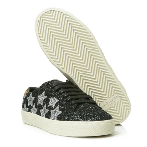 Alternative view of Giày Saint Laurent Court Classic Glitter Black 6033531G070