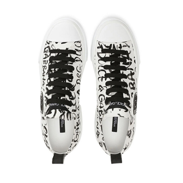 Giày Dolce & Gabbana Canvas Portofino Light Low Top White CS1888-AO779-HASBN - Ảnh 2