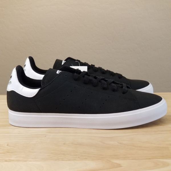 Giày Adidas Stan Smith Vulc 'Core Black White' CG7161 - Ảnh 2