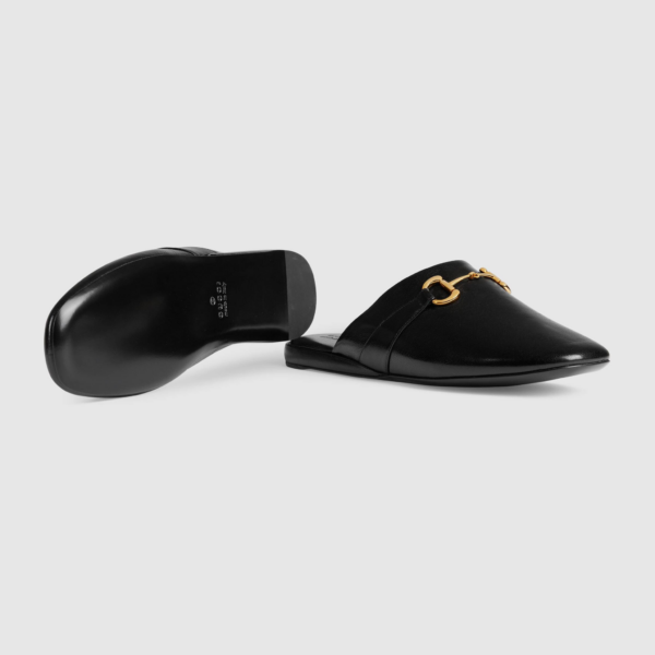 Giày Gucci Horsebit Blower 604075-D3V00-1000 - Ảnh 4