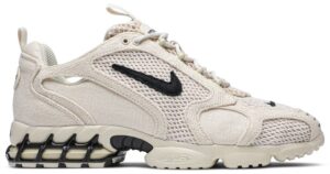 Giày Nike Stussy x Air Zoom Spiridon Caged 'Fossil' CQ5486-200
