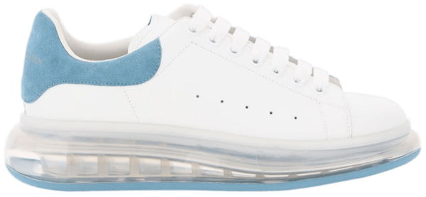 Giày Alexander McQueen Oversized Sneaker 'Translucent Corn Blue' 604232-WHXMA-9128