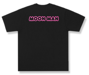 Alternative view of Áo Bape x Kid Cudi 10th Anniversary Space Galaxy Baby Milo Black Tee