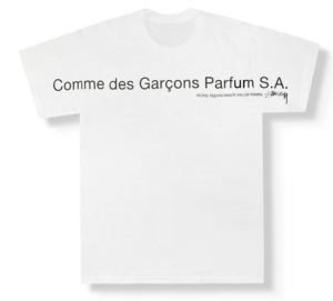 Alternative view of Áo Stussy x CDG Laguna Beach T-Shirt White  SY-XCLBTWH
