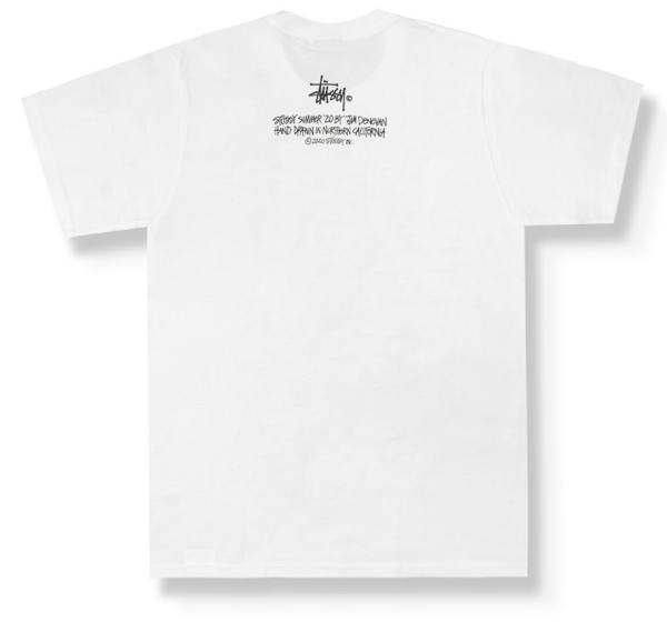 Áo Stussy Here Today Gone Tomorrow Tee White - Ảnh 2