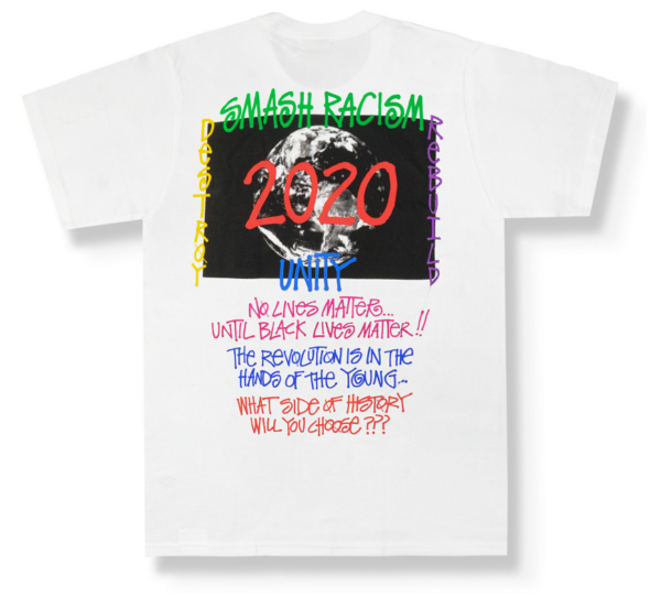 Áo Stussy 40th Anniversary Tee White - Ảnh 2