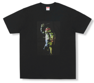 Áo Supreme Raphael Black Tee