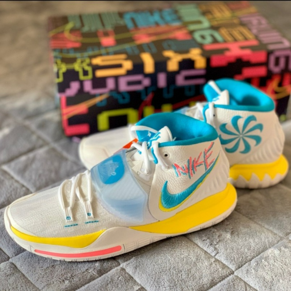 Giày Nike Kyrie 6 EP 'Neon Graffiti' BQ4631-101 - Ảnh 7