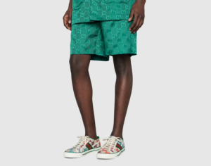 Giay Gucci GG Tennis 'BeigeGray' 606111-UFT30-8466