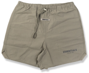 Quan Fear Of God Essentials Volley Short 'Cement'