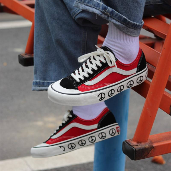 Giày Vans Style 36 Decon SF 'Black Red' VN0A3MVL222 - Ảnh 2
