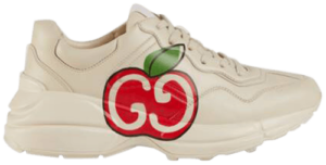 Giày Gucci Wmns Rhyton 'GG Apple Ivory' 609343-DRW00-9522