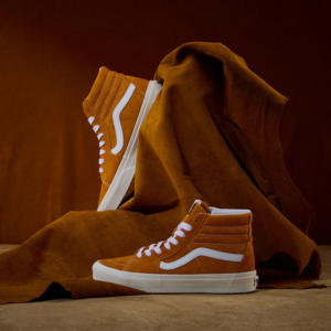 Alternative view of Giày Vans SK8-Hi Skate Orange Suede VN0A4U3C2O3