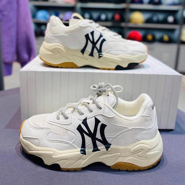 Giày MLB Big Ball Chunky Lite NY 'Beige' 32SHC3111-50W - Ảnh 7