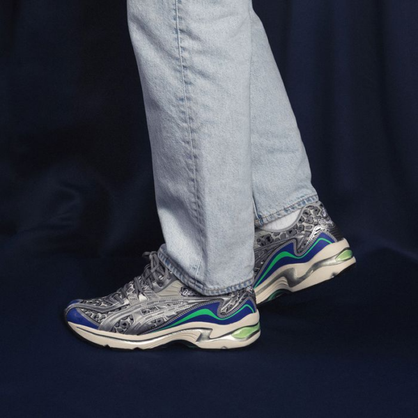 Giày Asics Awake x Gel Preleus Cool Grey Silver 1201A018 020 - Ảnh 2