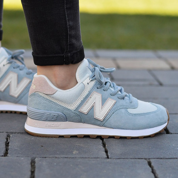 Giày New Balance Wmns 574 'Light Slate Fog' WL574SUO - Ảnh 3