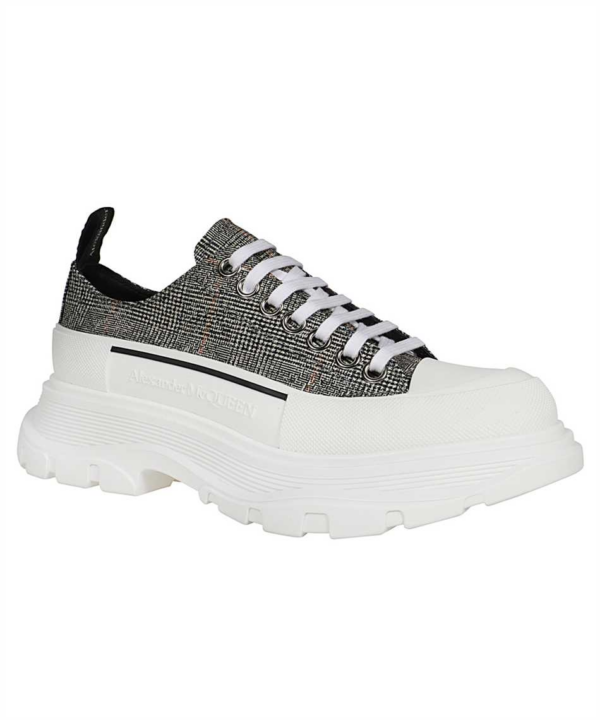 Giày Alexander McQueen Low Wool Tread Slick 650809-W4PE1-1071 - Ảnh 4