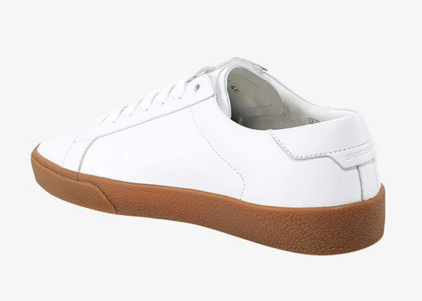 Giày Saint Laurent SL-06 Court Leather 'Optic White Gum' 61068500N009030 - Ảnh 6