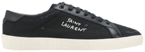 Giày Saint Laurent Court Classic SL06 'Black' 611106-GUP50-1000