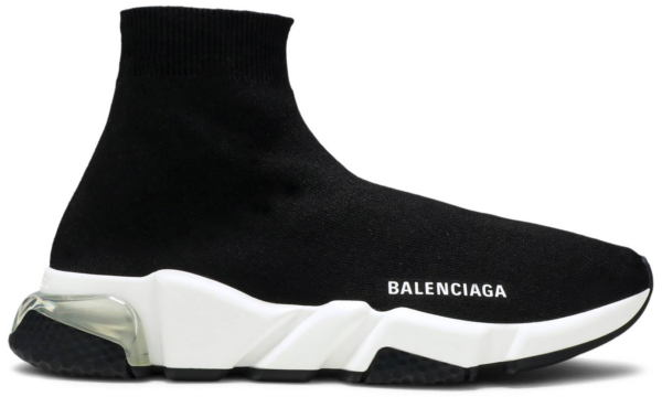 Giày Balenciaga Wmns Speed Trainer 'Clearsole Black Clear' 607543-W05GG-1010