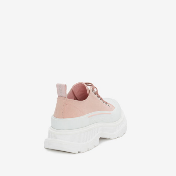 Giày Alexander McQueen Wmns Tread Slick Lace Up 'Magnolia' 611705-W4LR1-9243 - Ảnh 4