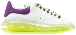Giày Alexander McQueen Wmns Oversized Sneaker 'White Neon' 612744 WIA4G 9333