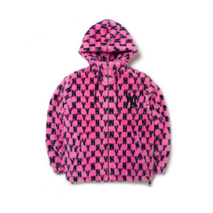 Áo MLB Monogram Plush Fleece Jumper NY Yankees 3AJPF1816-50PKD