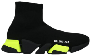 Giày Balenciaga Speed 2.0 Sneaker 'Black Fluo Yellow' 617239-W1720-1171