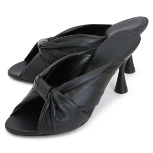 Giay Balenciaga Drapy Mules 'Black' 617574-WA2M0-1000