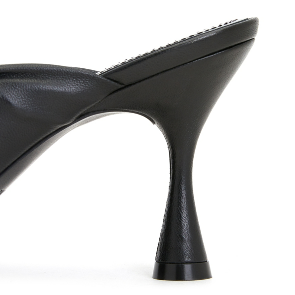 Giay Balenciaga Drapy Mules 'Black' 617574-WA2M0-1000