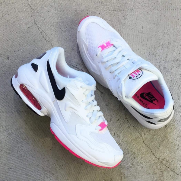 Giày Nike Air Max 2 Light 'Pink Sole' AO1741-107 - Ảnh 3