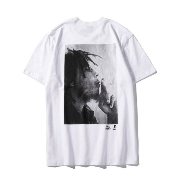 Áo Stussy 'Bob Marley' Tee White - Ảnh 2